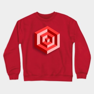 Optical Illusion Crewneck Sweatshirt